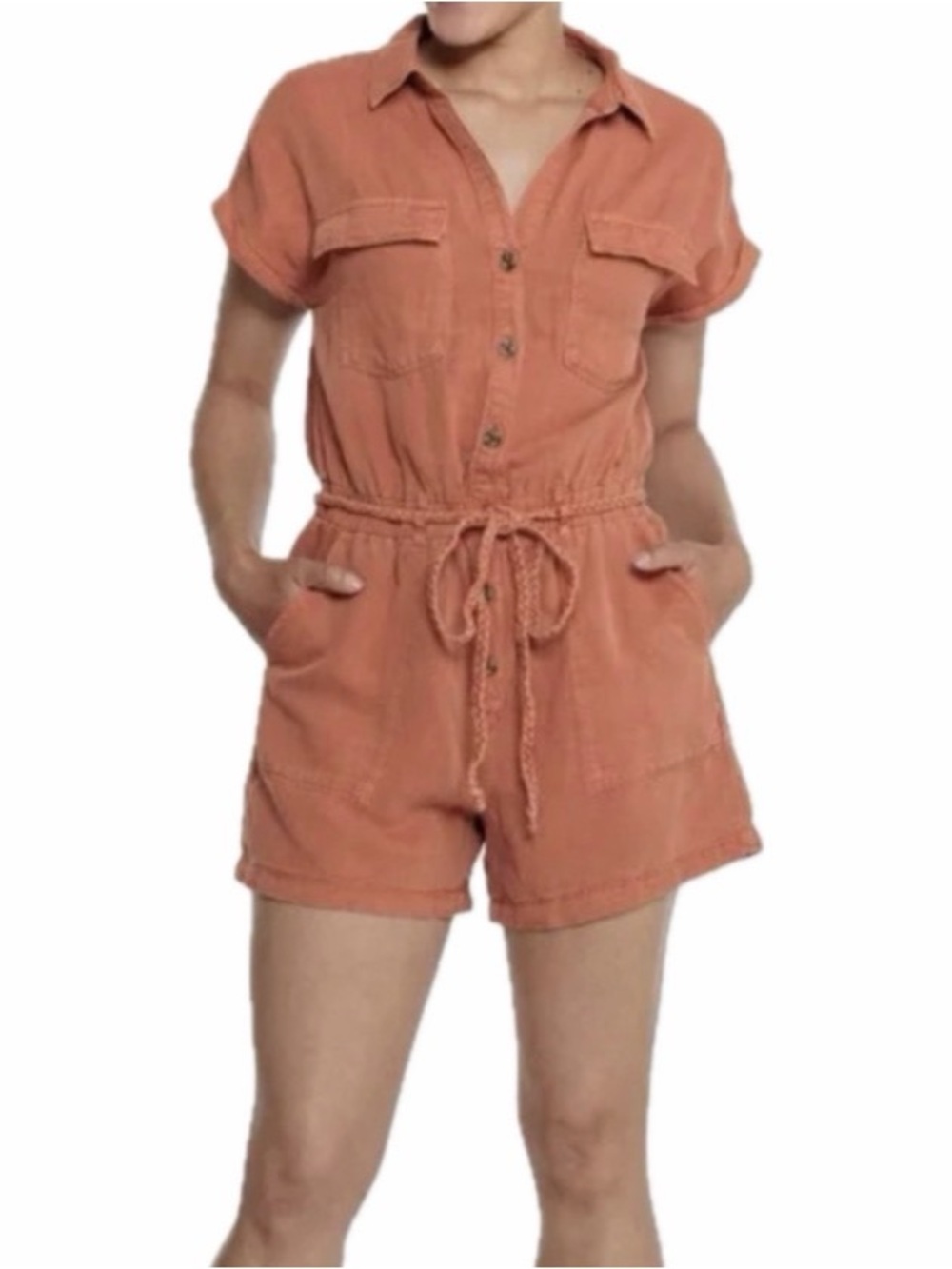 Nicole Miller Pumpkin Spice Romper